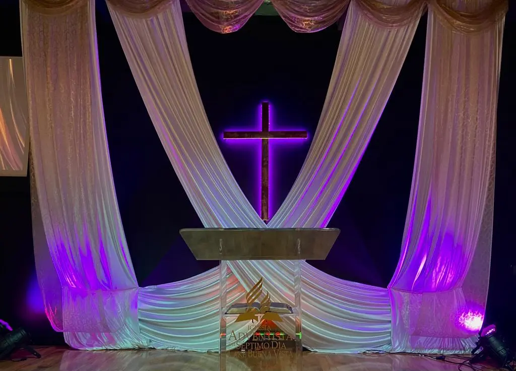 Imagen de fondo de introducción a la iglesia